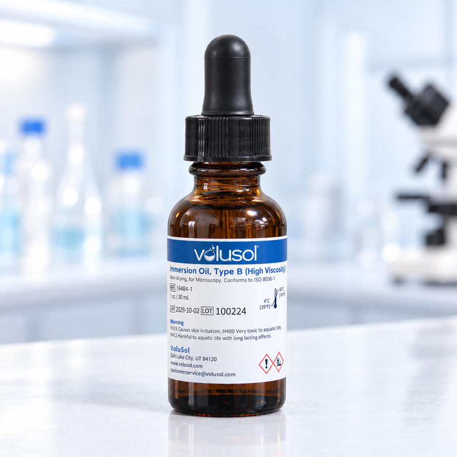 Volusol Immersion Oil Type B (High Viscosity), 16484-1, 1 oz / 30 mL