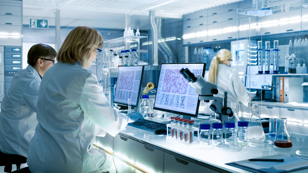 Representative laboratory scene