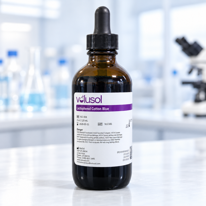 Volusol Lactophenol Cotton Blue, VLC-004, 4 oz / 120 mL