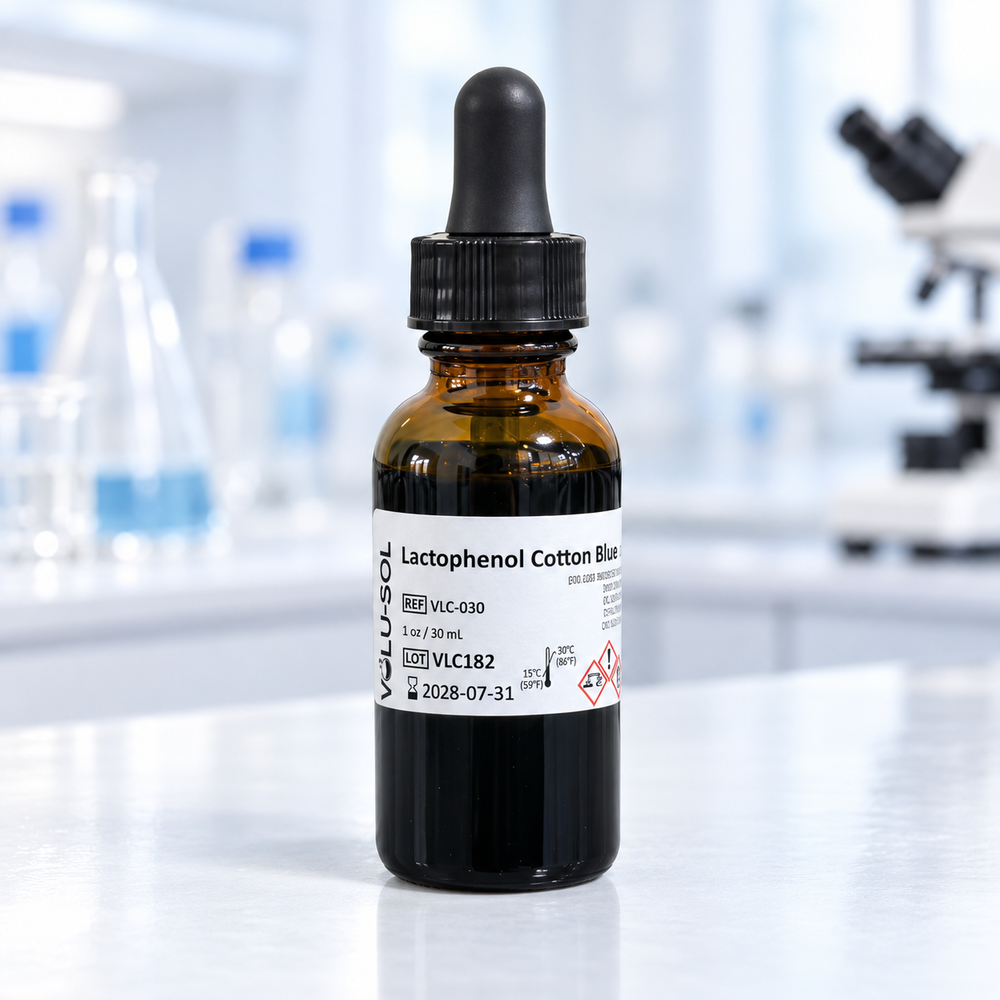 Volusol Lactophenol Cotton Blue, VLC-030, 1 oz / 30 mL