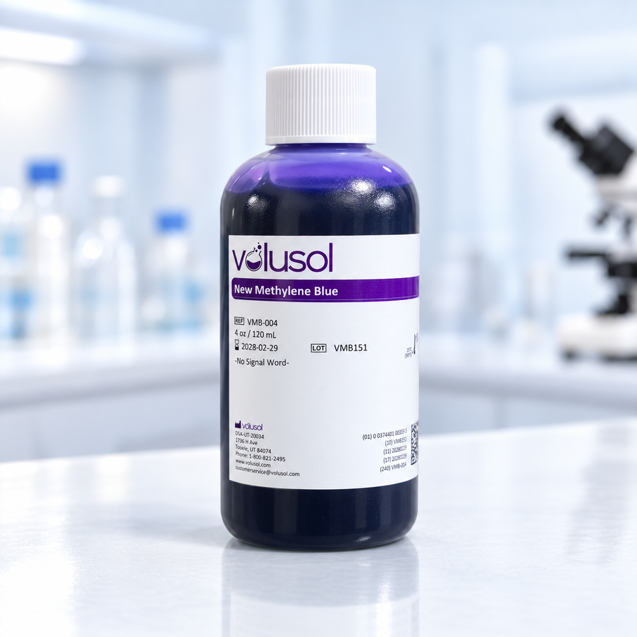 Volusol New Methylene Blue, VMB-004, 4 oz / 120 mL