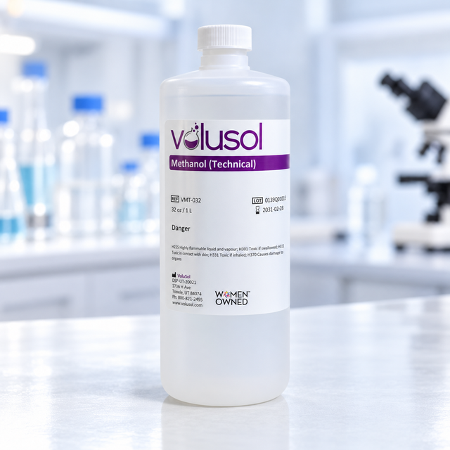 Volusol Methanol (Technical), VMT-032, 32 oz / 1 L