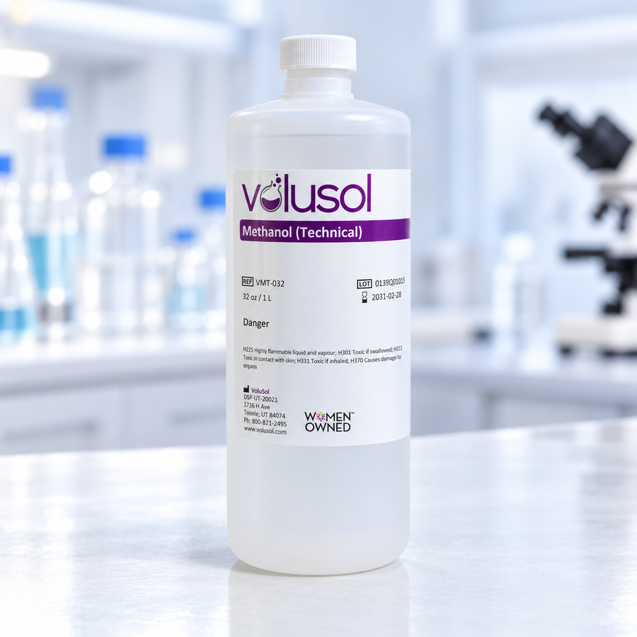 Volusol Methanol (Technical), VMT-032, 32 oz / 1 L