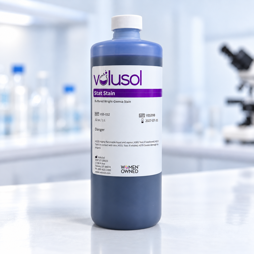 Volusol Stat Stain (Buffered Wright-Giemsa), VSS-032, 32 oz / 1 L