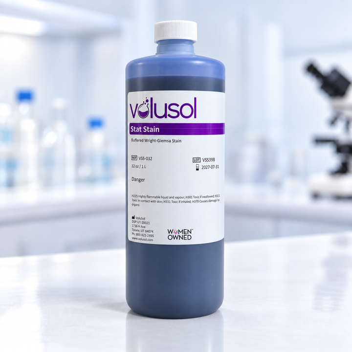 Volusol Stat Stain (Buffered Wright-Giemsa), VSS-032, 32 oz / 1 L