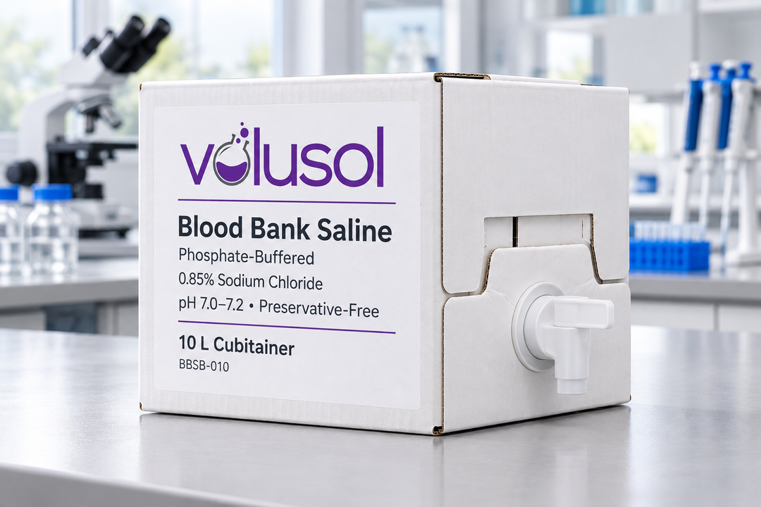 Blood Bank Saline, Phosphate-Buffered