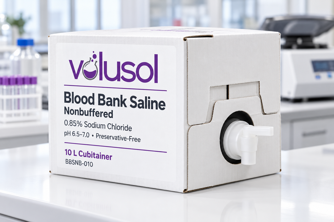 Blood Bank Saline, Nonbuffered