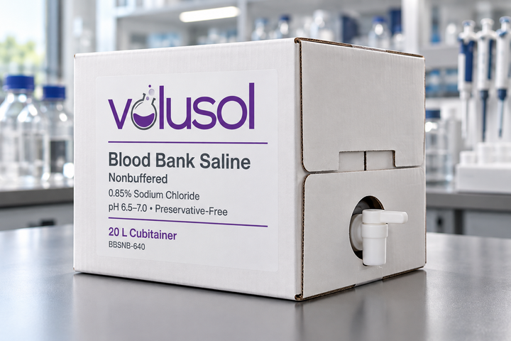 Blood Bank Saline, Nonbuffered