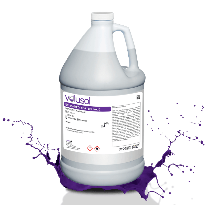 Ethanol 95% SDA (190 Proof) - Volu-Sol