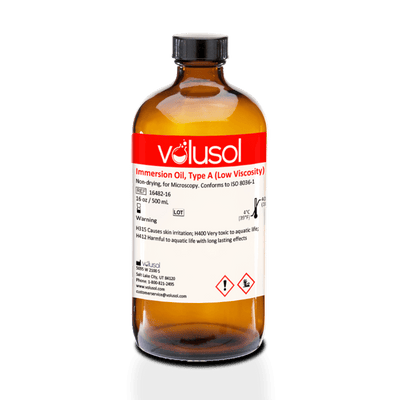 Immersion Oil, Type A (Low Viscosity)