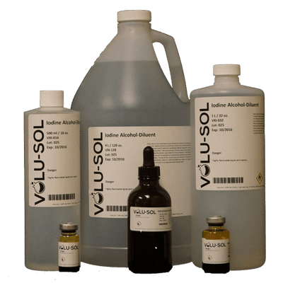 Iodine Alcohol (Ethanol 70% Dilutant Included)