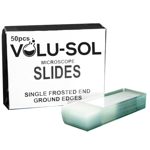 Microscope Slide Single Frosted End, Ground Edge